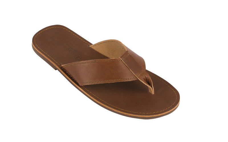 Klimatsakis leather sandals